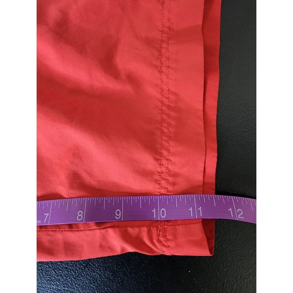 Nike Swim Trunks Men Large Red Pockets Boardshorts Mesh Lined Embroidered Swoosh